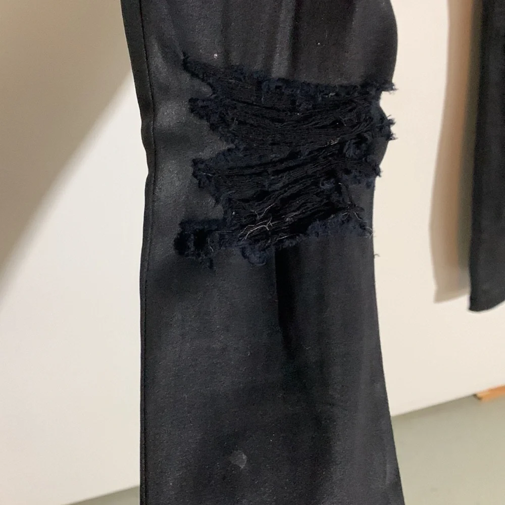 070 JEANS Joe’s Jeans Women’s Charlie High Waisted Skinny Ankle Black Size 26 - Picture 7 of 7